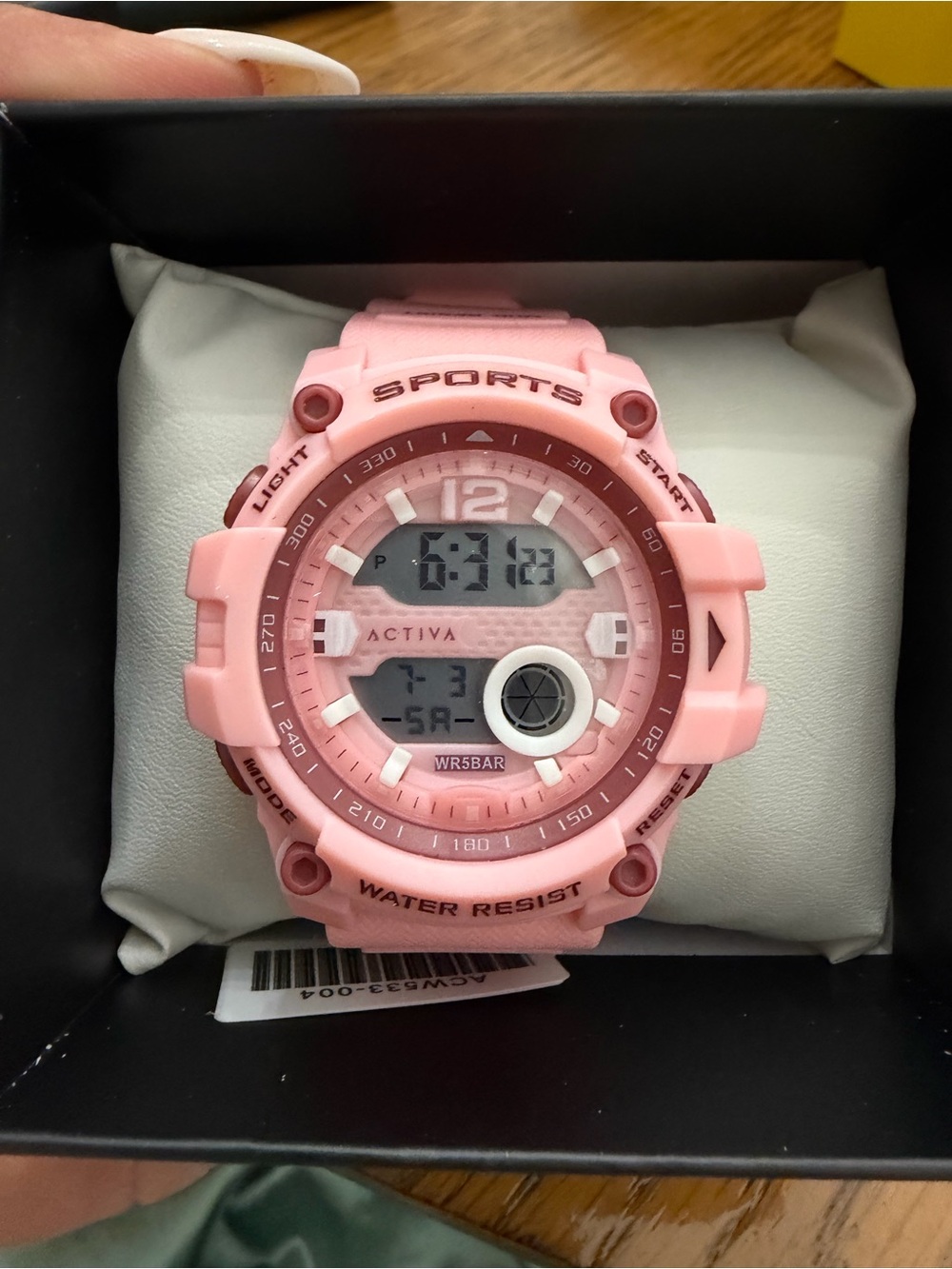 Invicta Activa Pink Dual-Display Sports Watch